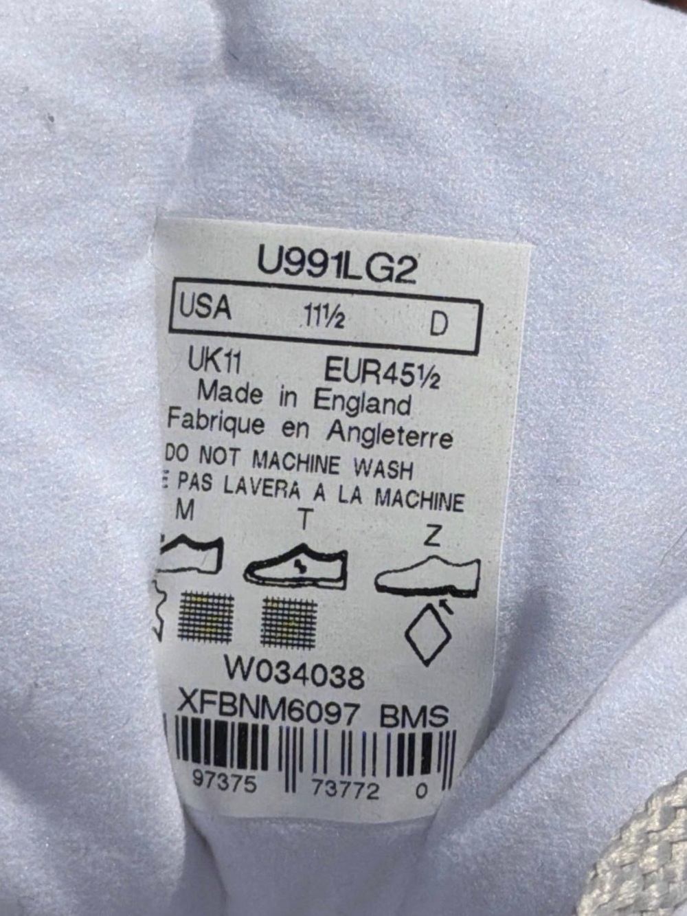New Balance Men’s Casual White & Light Gray Walking Sneakers - Picture 7 of 10